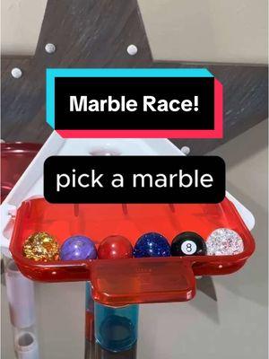 Choose your marble and try to win! 🏆 #MarbleRace #MarbleRun #marbles #ASMR #fyp 