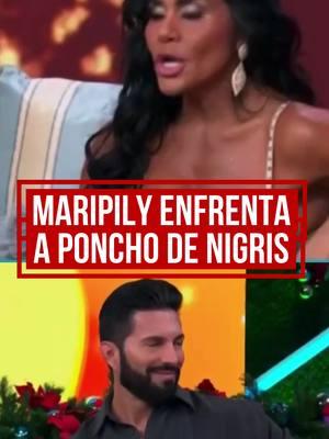 #Maripily no se contiene y barre el piso con #PonchoDeNigris 😱 Todo sucedió en el programa Hoy Día de Telemundo. La borricua enfureció tras un comentario del mexicano y le dijo de todo, hasta #WendyGuevara salió a relucir #LaCasaDeLosFamosos #LCDLF 