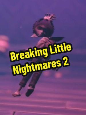 Its the tiny little feet kicks that make it. #littlenightmares2 #gaming #gameglitch #gamebugs 