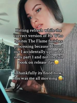 Release day messup but its fixed now and you can go read the full version! He Who Ignites The Flame is now available!!!⁠ ⁠ A man left to rot in prison for the murder of his family, A woman forced to fight for her freedom, their destinies intertwined in ways than they could ever imagine.⁠ ⁠ The Shadow and Moonlight series is a New Adult Paranormal Fantasy Romance about a woman fated to die young, a man cursed to live forever, and a darkness that threatens to destroy everything they love.⁠⁠ ⁠ 🌙 Dive into a world where monsters and magic are hidden just out of sight, where a war between gods, monsters, and vampires has raged in the shadows of our world for centuries, and follow the tragic love story that truly transcends time.⁠ ⁠ Of Shadow and Moonlight (book 1), Tipped in Frost and Blood (book 1.5), and To Ashes and Dust (book 2) are now available on Amazon, KU, Barnes & Noble, and wherever books are sold!⁠ He Who Ignites The Flame Coming soon!⁠ ⁠ The Audiobook Trailer is here!!! Featuring the vocal talents of @jaccipriornarrator (the stars are dying and more) and @antpalmini (Graphic Audios Rhysand and more)⁠ ⁠ #hewhoignitestheflame #shadowandmoonlightseries #romantasy #fantasyromance #vampirebooks #vampireromancebooks #Meme #MemeCut