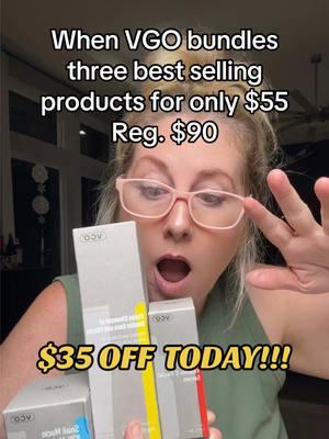 Love top quality skin care, but do not have the money to spend!!!  VGO is running a huge flash sale on their skin care set of three favorites bundle together tonsave $35 today. Get this bundle on flash sale run. It’s too good to last. #vgo #vgobeauty #vgoskincare #skincare #snailmucin #facewash #vitamincserum #skincareroutine #bundle #deals #newyearnewaura #faceset #skincareset 