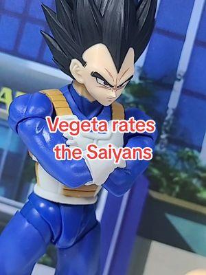 Vegeta rates  the Saiyans #dragonball #dragonballz #dragonballsuper #db #dbz #dbs #dbzshfiguarts #shfiguarts #bandai #toeii #tamashiinations #pbandai #premiumbandai #collection #collector #anime #toys #toyphotography #anime #goku #vegeta #myshfdragonball #toyark #premiumbandaiusa #dragonball_nations #fyp #trending #saiyans #broly #trunks #gohan