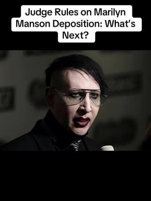 Judge Rules on Marilyn Manson Deposition: What’s Next? #MarilynManson #LegalNews #CelebrityCase #CourtUpdate #TrueCrime #LegalDrama #PopCultureNews #BreakingNews #MansonCase