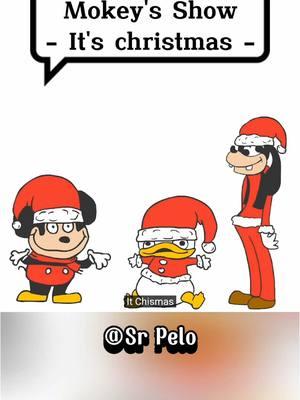 It’s Christmas #srpelo #animation #christmas #mokey #story #funnyvideos #fyp #trending 