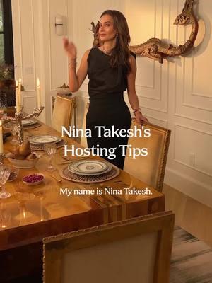 It’s all in the details. Interior designer Nina Takesh shares her must haves for hosting the ultimate dinner party. @Nina Takesh #ruggable #rugtok #interiordesign #ninatakesh #homedecor #hostingtips #dinnerpartyideas 