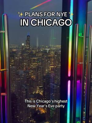 Catch the NYE fireworks in Chicago from 94 floors above the city at @360 CHICAGO Observation Deck! ✨🎇 Grab tickets to their New Year's Eve bash before they're gone! #thingstodoinchicago #chicago #newyearsevechicago #chicagoevents #360chicago 