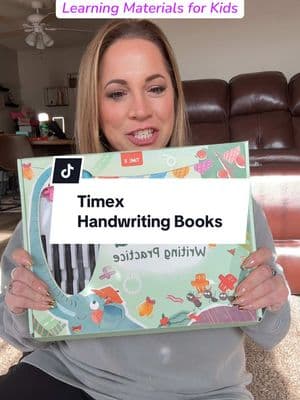 I cant wait for her to open these Christmas Morning! She loves practicing! @TIME X STORE #timex #timexstore #handwriting #tracingbook #copybook #preschoolteacher #kindergartenactivities #workbook #kidsworkbook #handwritingskills #homeschool #summerbreak #winterbreak #homeschoolmoms #homeachoolpreschool #homeschooling #handwritingbooks #tiktokshopcreatorpicks #ttsstarcreator 