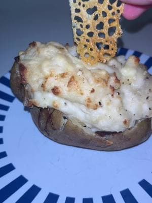 Easy recipe, a baked stuffed sheppards potato. Have you herd of this potato? #EasyRecipe #sheep 