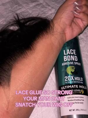 Kiss heavy wig lace bond hair spray #kisslacebondspray #blackgirlhair #blackgirltiktoks #lacefrontwig #meltlace #wigtok #hairspray #hairtok #laceglue #lacefront #wiginstall #haircare #meltedlace #lacespray 