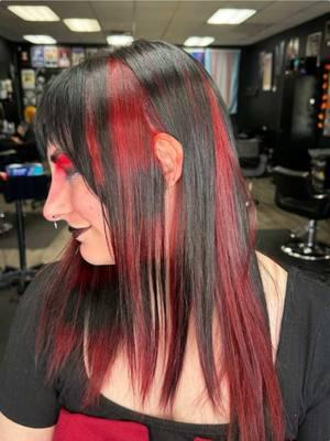 Beautiful work by @Sam #lasvegas #vegas #gothsalon #vegassalon #goth #altsalon #hairstylistoftiktok #alternativehairvegas #salonhumor #altvegas 