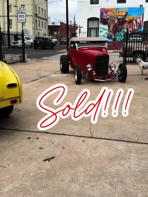 S-O-L-D!!  📍301 S. Market St. Brenham, TX ☎️ 979-337-1006 #brenham #topfloorcars #classiccardealership 