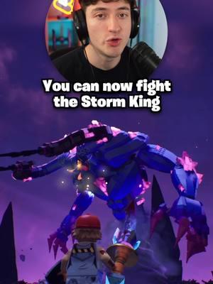 Can you beat the Storm King boss in @legofortnite? #EpicPartner #LEGOFortnite #LFOdyssey #fortnite