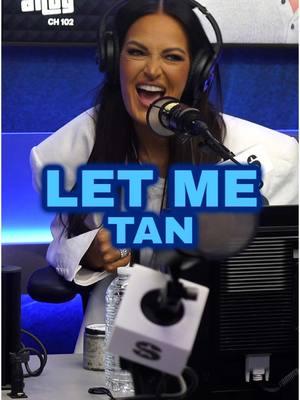 Legend says she’s been tanning at home ever since 🧡 #tanning #comedy #trauma #siriusxm 