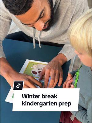 Winter break is a great time to get into a reading routine. You’d be surprised by how much progress your child can make with 5 minutes a day! Check out my resources made for parents (no teaching experience required!) to help you get started today. #toddlerscanread #phonics #beginningreading #earlyreaders #preschool #kindergartenready 