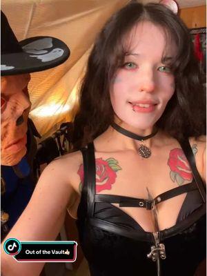 This weekend was a spooky one..🖤☢️😈I love it🥰 #fyp #fypシ #fallout3 #fallout4 #falloutcosplayer #falloutcollector #falloutghoul #ghoulfallout #lucyfallout #vanessavault111 #goth #cyberpunk #harness #corset #f #cowboyhat #facetattoos #gothclub #gothmommy #berserktattoo #falloutcaps #fallouttok #falloutmemes #vault #vaultsuit #lipring #trisswitcher #witchercosplay #triss 