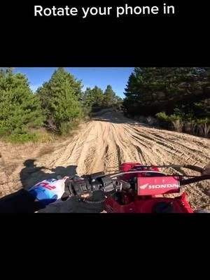 Sit back and relax… riding with gang #atc #dirtbike #atv #dirtbikeriding 