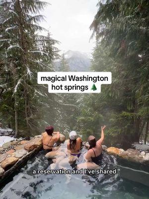 Trail & gear info! 🌿⤵️ 📍 Scenic Hot Springs - Skykomish, Washington State. Private and by reservation only. You can book out the entire hot springs or single spots. 💦 @YETI Rambler 26oz Water Bottle + Camino 20 Tote Bag. These all make such amazing holiday gift ideas! 🥾 ~4 miles + 1200 elevation gain. Snowshoes are recommended in winter but it depends on the conditions. At a minimum I recommend packing microspikes. ⚠️ Always leave no trash & pack out your trash #YETI_Partner #BuiltForTheWild #hotsprings #washingtonstate #pnwhotsprings 