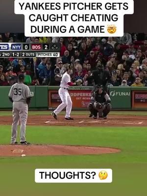 Wow this is a must watch 😳 #baseball #yankees #redsox #umpire #ejected #cheating #umpiresoftiktok #sports #fyp 