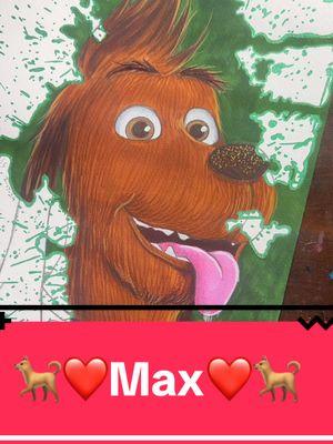 🐕❤️Max❤️🐕 @ILLUMINATION ENTERTAINMENT  #fyp #foryou #art #artist #artwork #drawing #spill #spillart #grinch #grinchart #cindylouwho #grinchandmax #max #grinchtok #grinchmas #xmas #grinchtiktok #grinchstolechristmas #grinch2024 #itried 