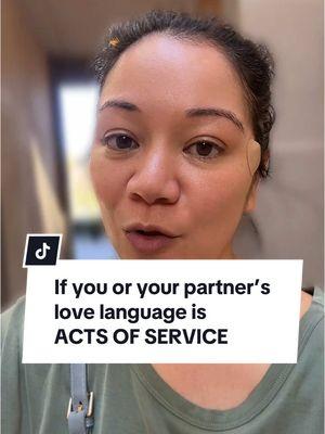 I cannot stress to you enough, how important it is to show your partner love according to their love language and not your own. Doing so will go such a far away and really make your partner feel appreciated and loved. If you have someone who doesn’t quite understand your love language, and your love language is acts of service,  please send this to them. #lovelanguage #actsofservice #fivelovelanguages #relationshipadvice 