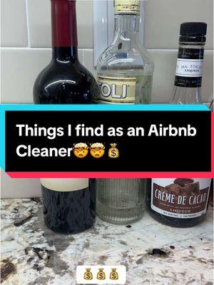 Things I find as an Airbnb Cleaner💰#airbnbcleaning #airbnb #airbnbfinds #airbnbcleaninglady #airbnbcleanertips #freefood #foodhacks #freedrinks #airbnbcleanings #CleanTok #cleaningtiktok #airbnbsuperhost 