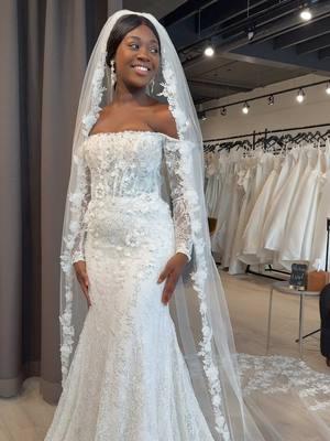 A gorgeous surprise style from our Fort Lauderdale showroom 🤍✨ #surprisestyle #bridalstyle #weddingstyle #weddinggowns #bridalstyle #weddingtiktok #bridaltiktok #bridallook #weddingwear #florida 