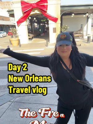 Day 2 of my trip to Nola! #neworleans #neworleanstravel #neworleanslife #nola #mardigras #neworleansfood #travelvlog #frenchquarter #thefrenchmarket #thingstodoinneworleans 