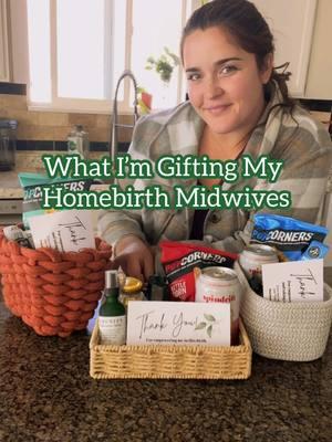 I’m so grateful for them & excited for this home birth!🥹💚  #birthbasket #birthteam #homebirth #christmasbasket #crunchymom #herbalgifts 