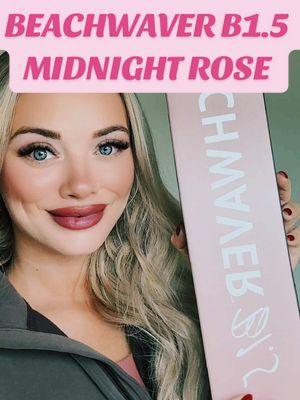 Salon-worthy waves at home? Yes, please! 🌹✨ Meet the Beachwaver B1.5 in Midnight Rose—your secret to effortless glam. 🌊🔥 #BeachwaverBabes #WavesForDays #HairGoals