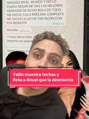 Yailin subio fechas y mas mensajes donde Anuel dice que es la mejor que le a hecho todo y lo reta a que la desmienta…. #yailinlamasviral #anuel #cattleyagazmey #kingkongfabuloso #kingkingfabuloso #kingkingfabulosord #kingkongfabulosord #anuelyyailin #yailinyanuel #hijadeanuelyyailin #laurysaavedra 