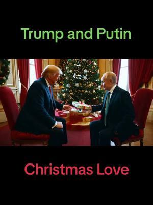 Facist love...what a cute couple they make. #politics #politicstiktok #trump #putin #facist #fdt #christmas 