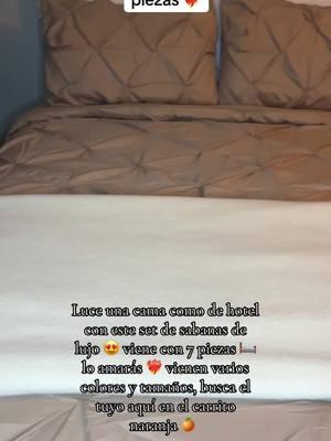 Ameee este set de sabanas que vienen 7 piezas ❤️‍🔥 de lujo, como en un totel ⭐️⭐️⭐️⭐️⭐️ #bedsure #setdesabanas #sabanas #confortable #paratiiiiiiiiiiiiiiiiiiiiiiiiiiiiiii #fyp 