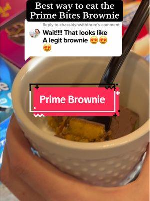 The best way to eat a @Prime Bites Protein Snacks brownie. Im torn between which flavor is my favorite- heres my top three Whats yours?  #proteinsnacks #proteinbrownies #alphaprimebites #primebites #proteinrecipe #giftguide #tiktokshopcreatorpicks #tiktokshopholidayhaul #treasurefinds #christmasgift 