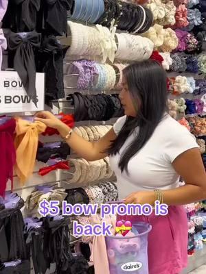 🎀 $5 bow promo is back 🎀 #promos #bows #coquette #holidaysale 