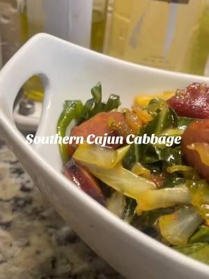 Southern Cajun Cabbage #fyp #marriage #Love #wives #husbands #tiktokmarriage #cajun #creole #southernfoods #viral #Foodie #cajunstylecook #lovefood 