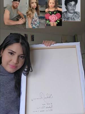 Pintura Familiar Personalizada  #arte #retratopersonalizado 