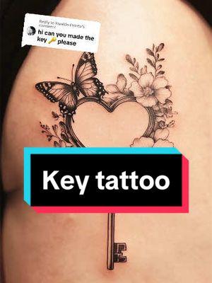 Replying to @Rivaldo Pointu  The keys tattoo  #tattoo #meaning #keys 