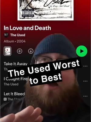 Replying to @. The Used Worst to Best #theused #theusedband #bertmccracken #musictiktok #emo #posthardcore #hardrock #screamo #poppunk #punkrock #alternativerock #emotiktok #posthardcoretiktok #hardrocktiktok #rockmusic #emomusic #rock #rockbands #poppunktiktok #alternative #alternativetiktok #alt #altrock #alttiktok #alternativerocktiktok #altrocktiktok #orem #oremutah #utah #inloveanddeath #liesfortheliars #artwork #vulnerable #imaginaryenemy #thecanyon #heartwork #toxicpositivity #medz #albumranking #worsttobest #discographyranking #discographyreview #discography #reviews #rankings #albums #songs #tracks #albumreviews #trackreviews #opinion #opinions #hottake #hottakes #unpopularopinion #unpopularopinions #fyp #mychemicalromance #fever333 #jasonaalonbutler #gerardway #thetasteofink #prettyhandsomeawkward #thebirdandtheworm #bloodinmyhands #greenscreen 