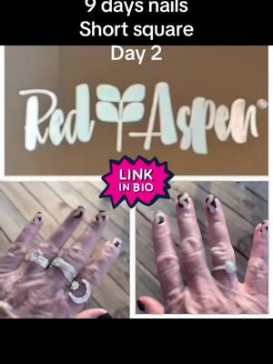 #redaspen#linkinbio#pressonnails #nails #fypシ 