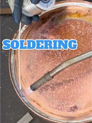 Watch this 3-gallon copper pot come to life! 🔥 #soldering the bottom on with precision and #skill . #Quality built, one pot at a time.  #CopperStill #Handmade #Craftsmanship #CopperArt #SmallBatch #MadeInUSA #coppercadillacs #moonshine #shineon #shinetok #metalfabrication #traditional #craftculture #copperstillco @Mrs.CopperStillCo.🔥✨ 