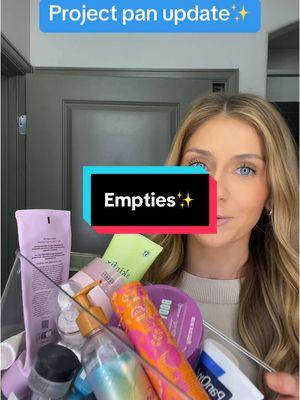 #empties #emptiesskincare #projectpan #emptiesreview 