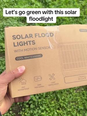 Let’s save some energy with this AUDERWIN Solar Flood Lights #saveenergy #auderwin #solarfloodlight #outdoorlights #gogreen #tiktokshopholidayhaul #holidayhaul #ttsdelightnow #giftguide #mademyyear #christmashaul #tiktokshopfinds #TikTokMadeMeBuylt