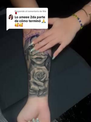 Respuesta a @Mai🌹 asi va quedando 🩵🥰 @Noelito Tatto #tatoo #tatoogirl #tatoochallenge #tinta #viralvideo #houstontx 