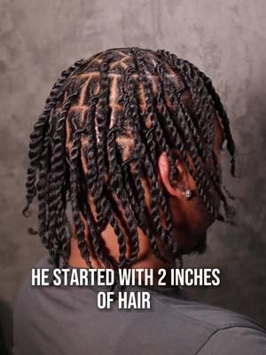 The work speaks for itsself Your hair must be 3.5-4 inches to book with me 😇 Located in Bowie, MD • • • • #dmvhairstylist #braids #marylandhairstylist #baltimorehairstylist #marylandhairstylist #invisiblelocs #mensbraids #dmvropetwists #caymoneistyles #dmvbraider #retwistandstyle #locstyles #hairtutorials #ropetwists #womanwithlocs #dmvretwistandstyle #starterlocs #starterlocjourney #locstyles #locextensionsdmv #dmvlocs #dmvloctician #loctransformation #locsmithing #dmvlocstylist #dmvbraider #twostrandtwist #twostrandlocs #coilmethod #loccoils #healthylocs #locextensions 