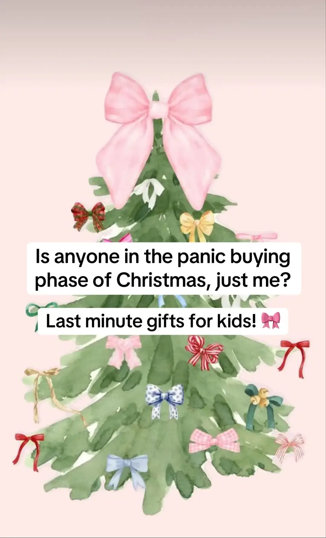 Is anyone else the last minute panic buyer? If I feel like their piles are uneven I’m frantically ordering EVERYTHING. #lastminutexmas #giftsforkids #lastminutegifts #girlsgiftidea 