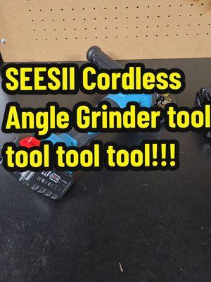 SEESII Cordless Angle Grinder #seesii #seesiitools #seesiitool #seesiigrinder #christmas #tiktoklastchance #TicTokShopLastChance #tiktokclips #TikTokShop #viralvideo #fyp #shop #tictokshopping #getnow #grinder #cordless #seesiiusa #tool #tools #toolsofthetrade #toolstoday #toolbox #toollife #musthaves 