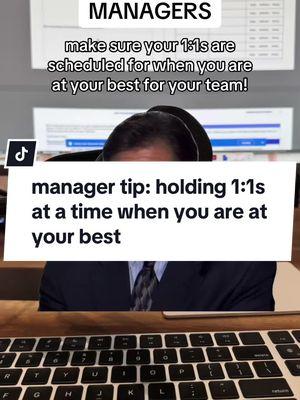 It is 100% okay to not take meetings a the start of the day! A manager I work with blocks off the first part of the morning for execution time to get her settled and then jumps into meetings.  #Meme #MemeCut #corporate #management #managertips #newmanager #managermaterial  