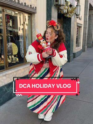 Final @Disneyland California vlog of the year 😭 @🌿Kali✨SoCal Creator and I had the best time taking photos, munching, and shopping at DCA for the holidays! 🎄 I’m going to miss the holiday season at @Disney Parks , there’s truly nothing like it! #disneyland #dca #disneyparks #disneyvlog #disneyvlogger #disneycreator #disneycreators #disneytiktok 