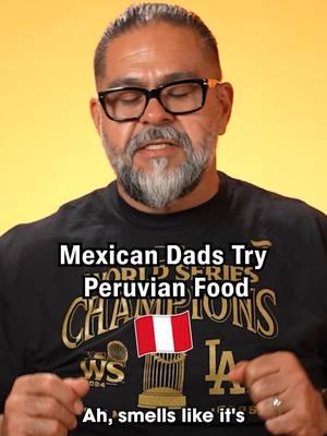 Mexican dads try Peruvian chupe de camarones! 🇵🇪 | Watch the full video on papah! YT #peruvian #peruvianfood