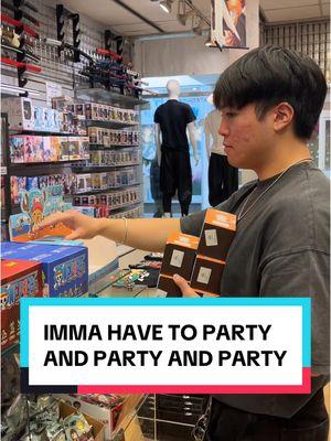 When you’re an anime retail worker, this is the party 🤪 so like… what are you doing this holiday season?  🔥 Just so you know: we are open both Christmas Eve and New Year’s Eve but will be closed on Christmas Day and New Year’s Day. Open 11 to 6 on both Eves. Otherwise 11 to 7pm daily! 🔥 Shop all your favorite anime items at katachisf.com with free US shipping over $49.  #katachisf #holiday #holidayparty #animestore #animeshop #animelover #animepls 